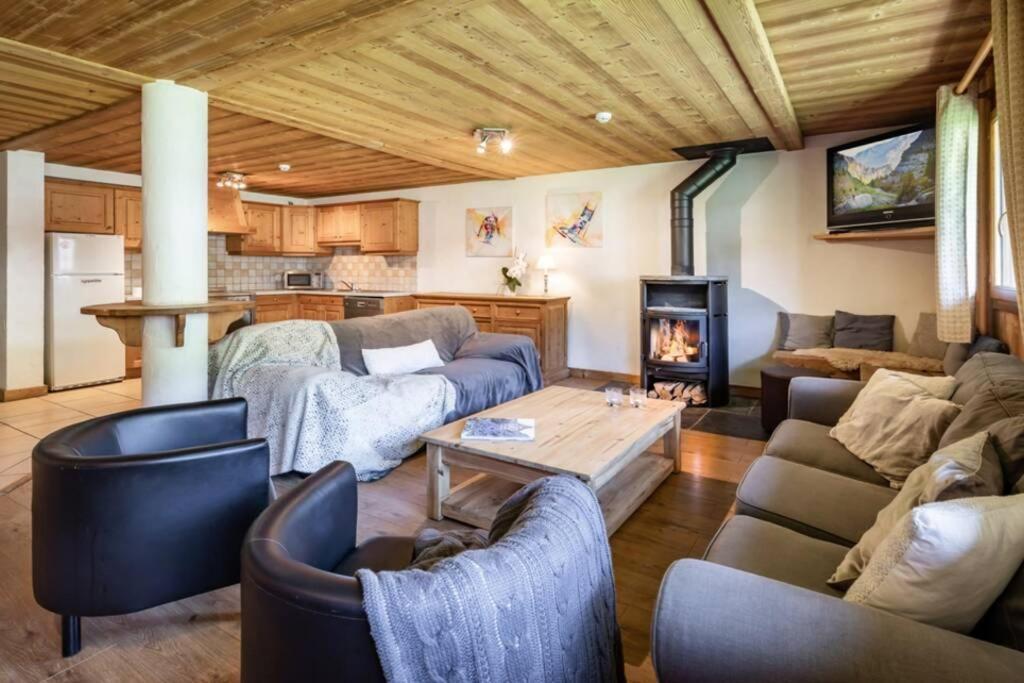 Appartement Ruttenets - Hyper Centre Morzine Exterior foto
